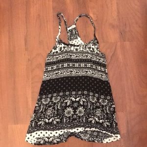 Racerback tank top